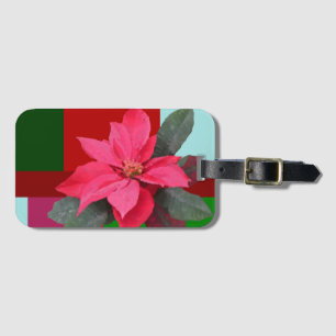 En jultomte bagagebricka