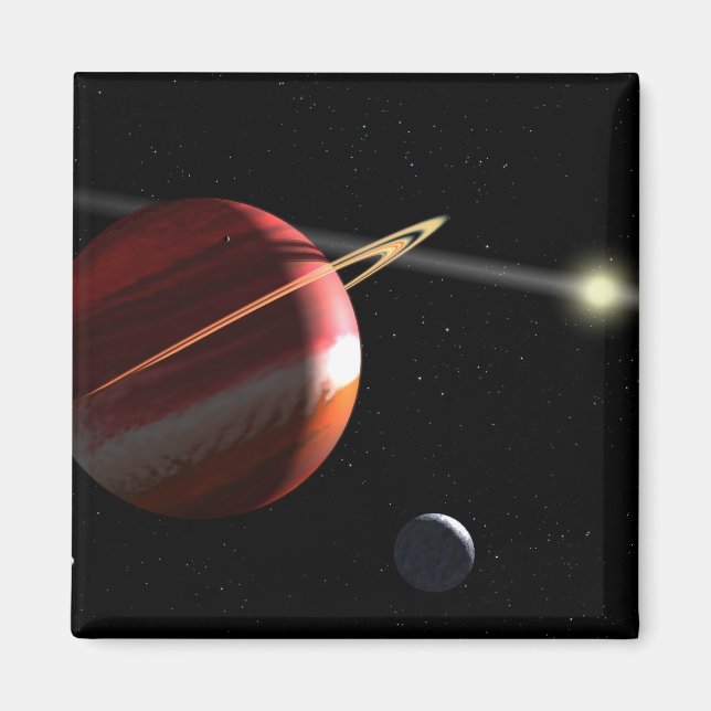 En Jupiter-massa-planet runt den närliggande stjär Magnet (Framsidan)