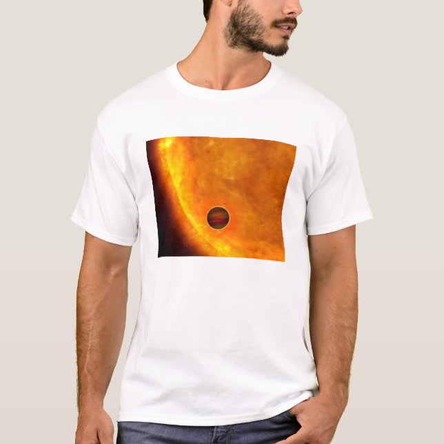 En Jupiter-storlek planet T-shirt (Framsida)