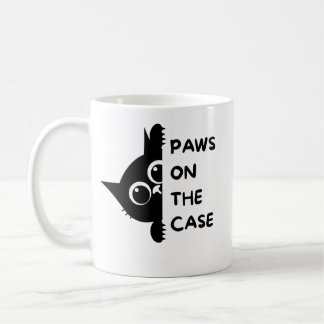 En kaffemugg med katt på den "Så unik!!!"