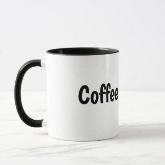 En kaffemugg som kanske inte innehåller kaffe.