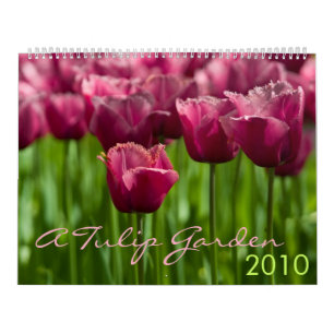 En kalender för tulpanträdgård 2010