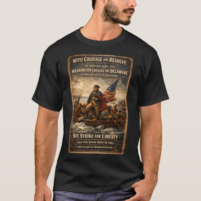 En kall natt t shirt (Framsida)