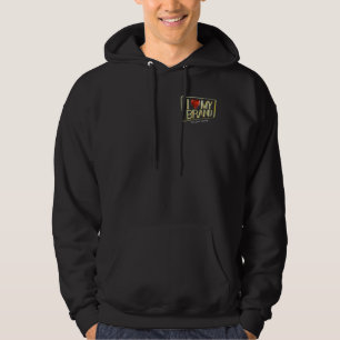 En kall skjorta sweatshirt med luva