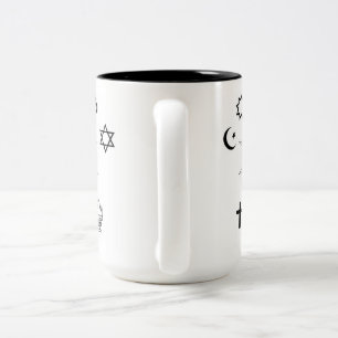 En källa Två-Tonad mugg