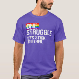 En kamp tillsammans t shirt