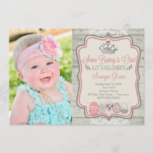 En kanal är en Påsk Födelsedagsfest inbjudan