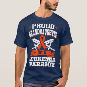 En känd mordotter till en Leukemi Warrior Awarenes T Shirt