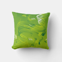 En känsla av Grönt Cushion - Lugn, Kreativ Comfort