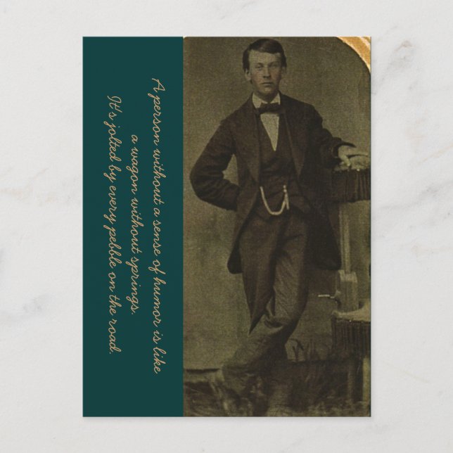 En känsla av Humor Vykort (Framsida)