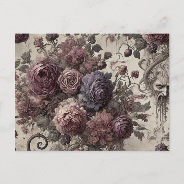 En känslig repulsion - gotisk Victorian Helg Vykort (Framsida)