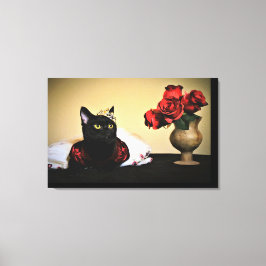 En känslig skönhet canvastryck