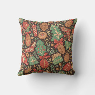 en känslosam julkudde kudde