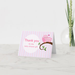 En käpp av en babyåkare Rosa Uggla Tack Kort