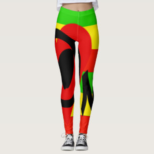 EN KÄRLEK 1 HJÄRTA LEGGINGS