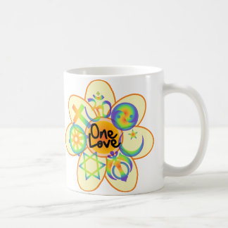 En Kärlek-blomma Kaffemugg