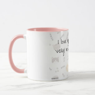 En kärlek du jamar och Kitty-mugg till din älskade Mugg
