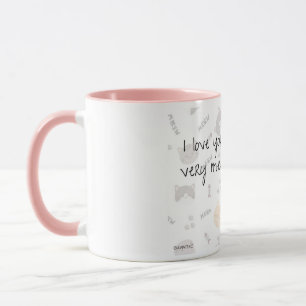 En kärlek du jamar och Kitty-mugg till din älskade Mugg
