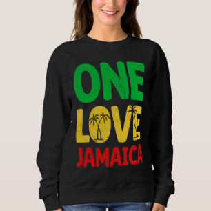 En kärlek Jamaica I Rasta I Rastafari I Jamaicansk T Shirt