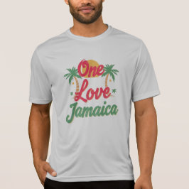 En kärlek jamaica t shirt