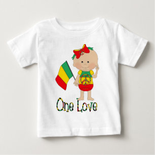 En Kärlek Rasta Baby 2 T Shirt