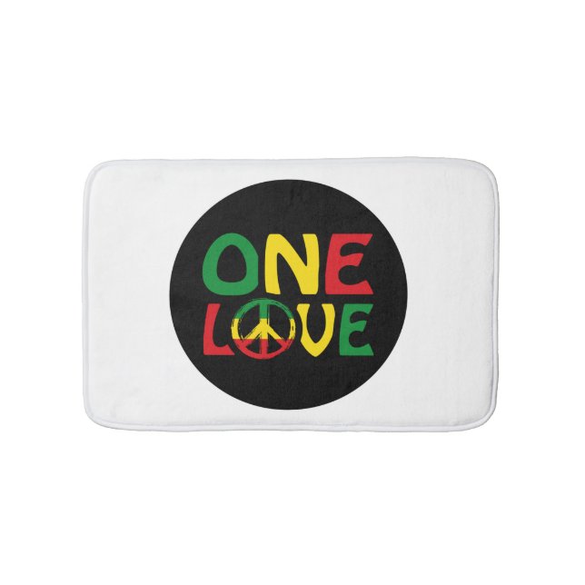 En Kärlek, Reggae-design Badrumsmatta (Framsidan)
