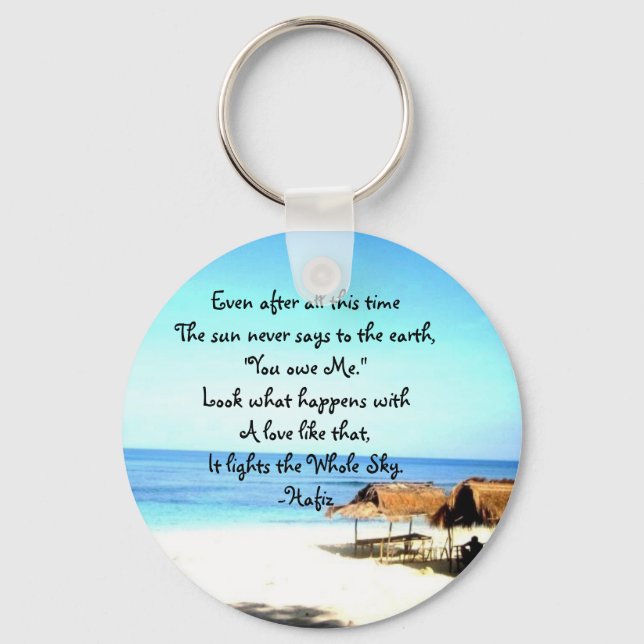 En Kärlek som den där nyckelkedjan Nyckelring (Framsida)