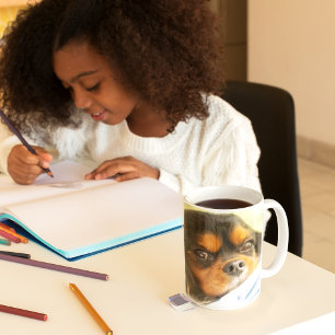 En kärlek som ingen annan Cavalier King Charles Sp Kaffemugg