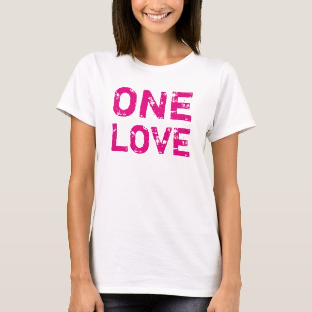 EN KÄRLEK T-SHIRT (Framsida)