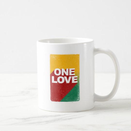En kärlekaffisch kaffemugg