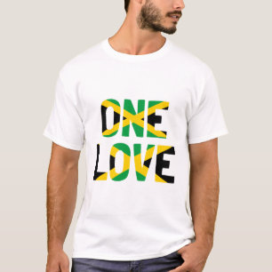 En kärlekJamaica T-tröja T Shirt