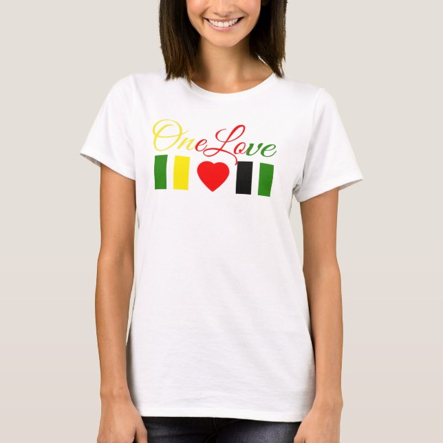 En kärlekkvinna Tshirt Tee (Framsida)