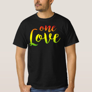 En kärlekRasta Reggae rotar att bekläda T Shirt