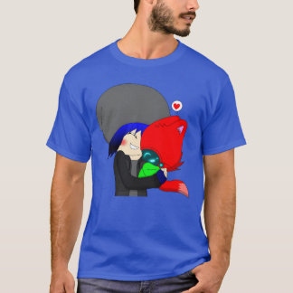 En kärleksfull familj i Far T Shirt