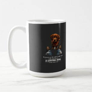 En kärleksfull hund behövs om du är vid slutet av kaffemugg