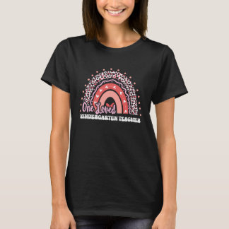 En kärleksfull Kindergarten Tea på Alla hjärtans d T Shirt
