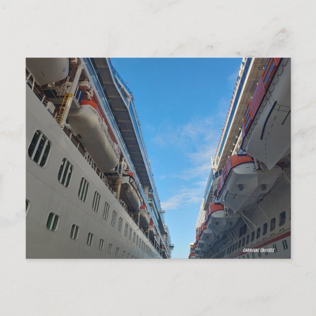 En karneval av havet vykort (Framsida)