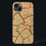 En karta av det statligt av Pennsylvania<br><div class="desc">En karta av det statligt av Pennsylvania. Vid Howell läsning (181). Publicerat av "Philadelphia: Kimber,  Conrad,  Johnson & Warner".</div>