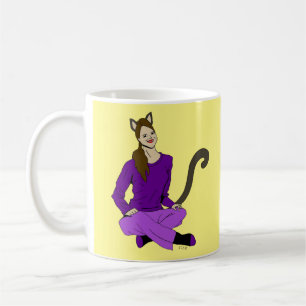 en katjon kaffemugg