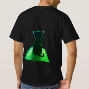 en katt är tillbaka t shirt