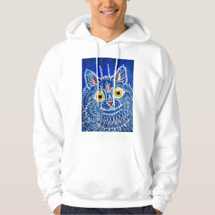 En katt i gotisk stil av Louis Wain Hoodie