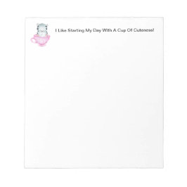 En kattunge anteckningsblock