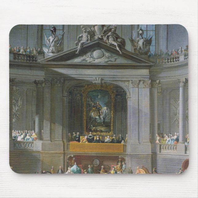 En kavalkad i vinterridningen skolar musmatta (Framsidan)