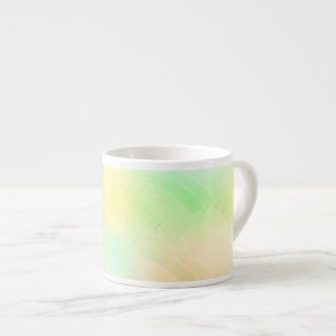En keramisk mugg på en vit marmoryta espressomugg