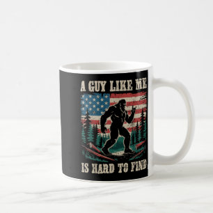 En kille som jag är svår att hitta Bigfoot Roligt Kaffemugg