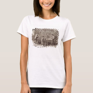 En kinesisk Calligraphy shoppar, från ett konto a Tee