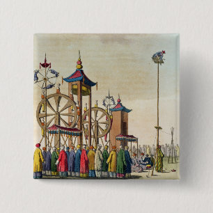 En kinesisk cirkus, illustration från 'Le Knapp