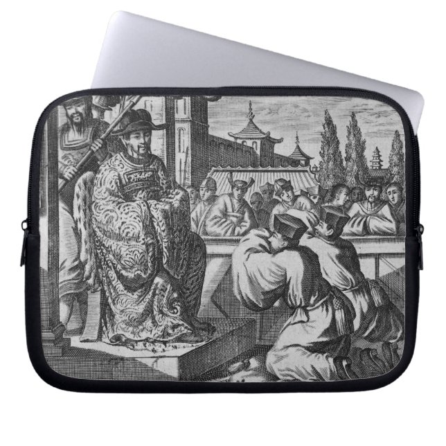 En kinesisk provinsiell regulator, illustration laptop fodral (Framsidan)