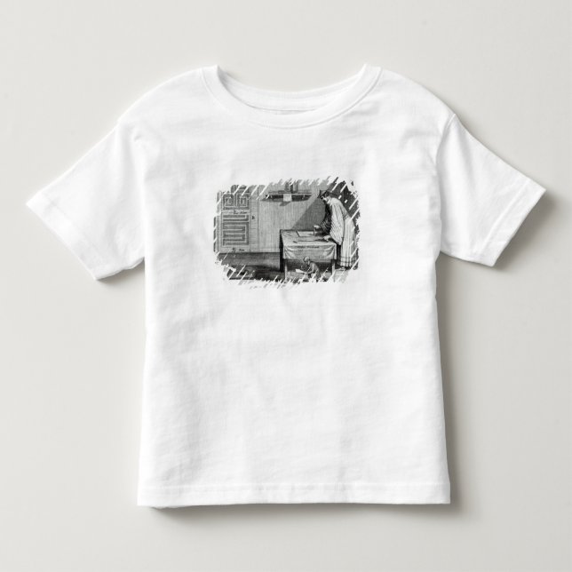 En kinesisk Scribe Tee (Framsida)