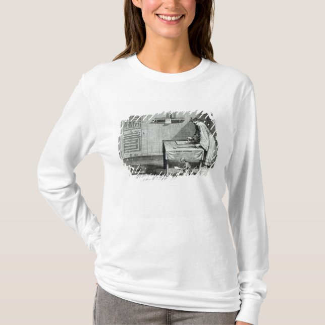 En kinesisk Scribe Tee Shirt (Framsida)